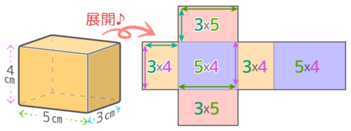 中学受験 立方体と直方体の展開図や体積表面積の求め方 公式 そうちゃ式 受験算数 2号館 図形 速さ