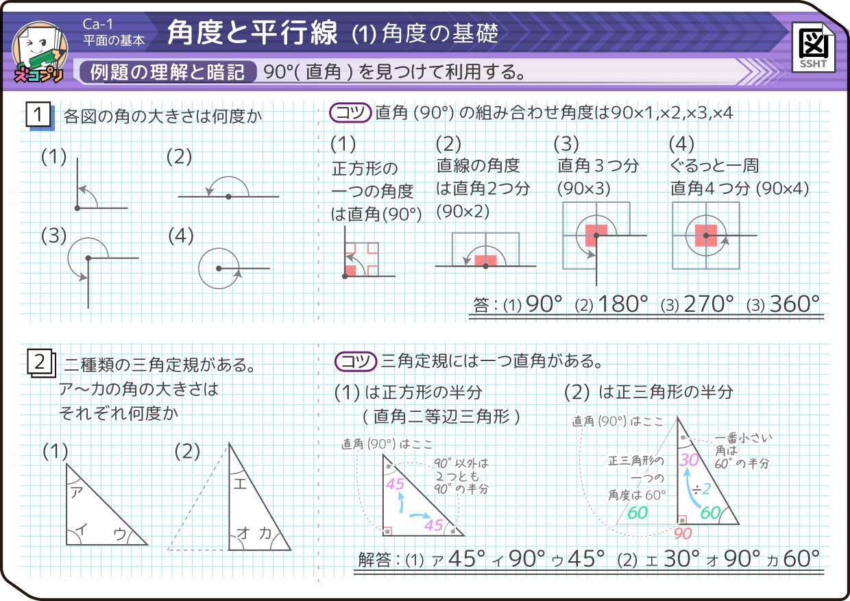 小学4年生 角度の求め方は 対頂角 平行線 同位角 錯角 中学受験 そうちゃ式 受験算数 2号館 図形 速さ
